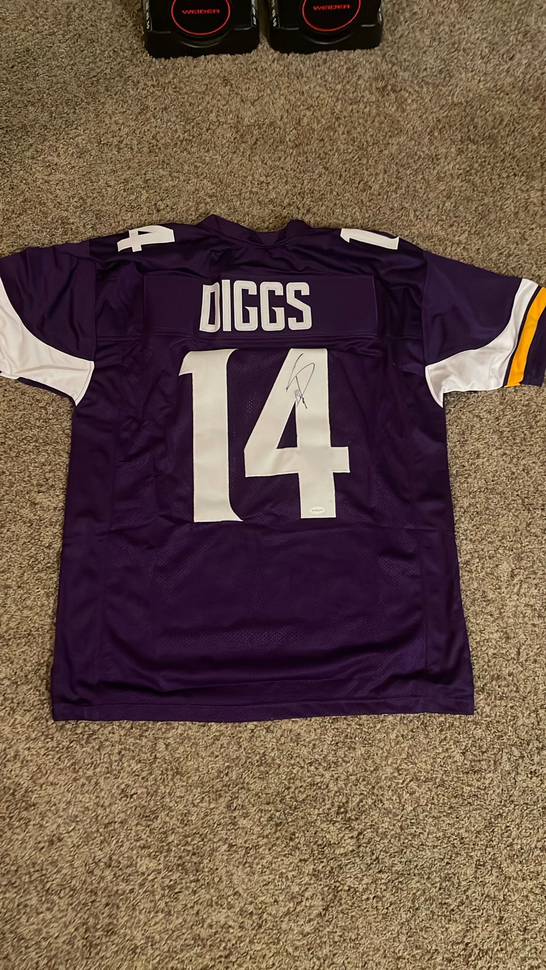 Signed Stephan Diggs Jersey