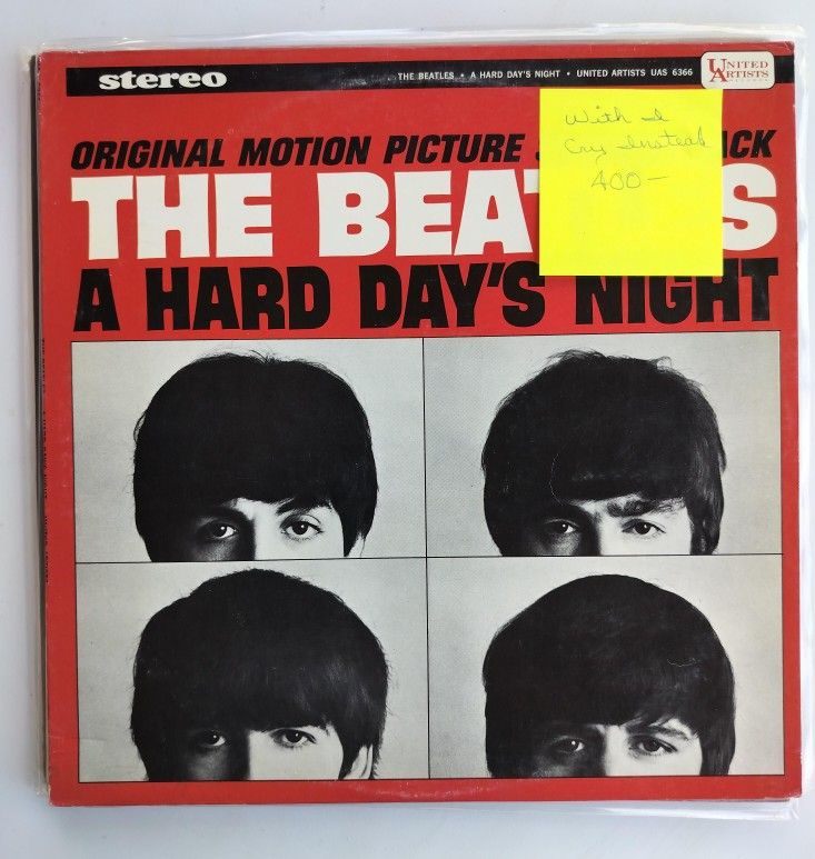 The Beatles - A Hard Day's Night Vinyl Record
