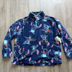 Lilo & Stitch Men’s Polar Fleece Sweatshirt XL
