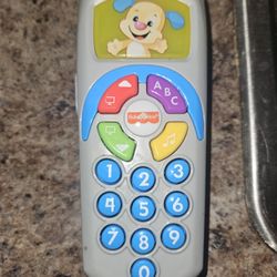 Fisher Price Baby, toddler, small child learning toy remote