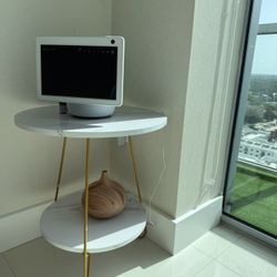 2-tier Round Side Table