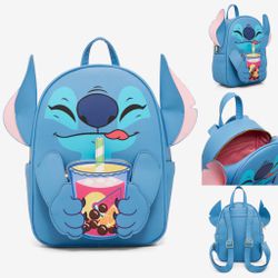 Her Universe Disney Stitch Boba Mini Backpack 