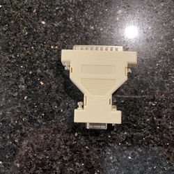 DB9 Female to DB25 Male AT Modem Adapter