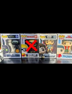 Funko Pops ×4