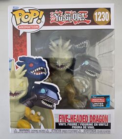 Five Headed Dragon Yu-Hi-Oh Shared Sticker Funko Pop