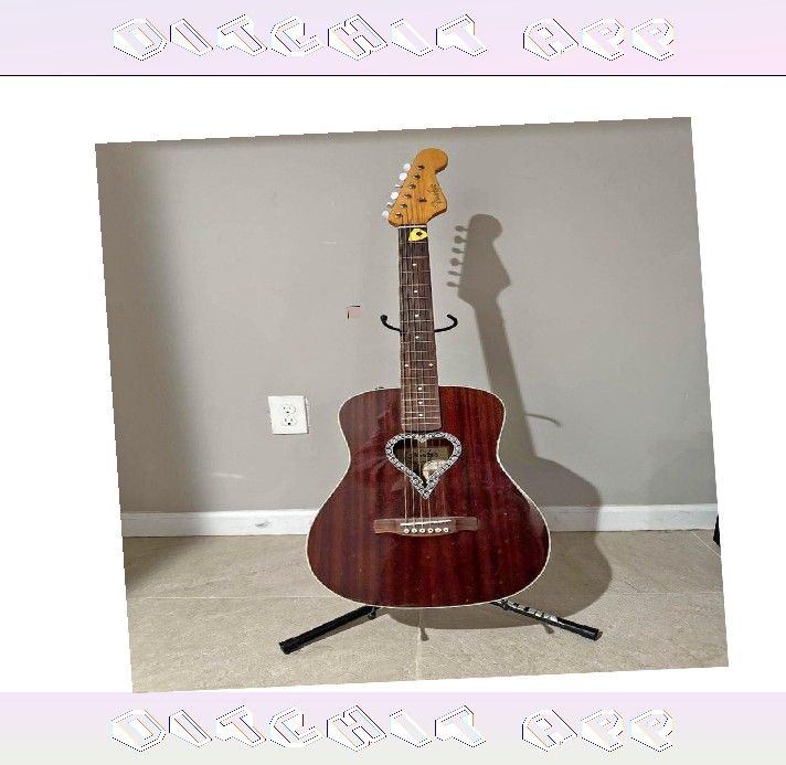 Create Your Sound with Our High Grade Acoustic Guitars green top