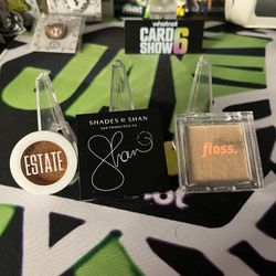 Highlighter Eye Shade, Shades By Shan, Estate, Floss. You Get All 3!