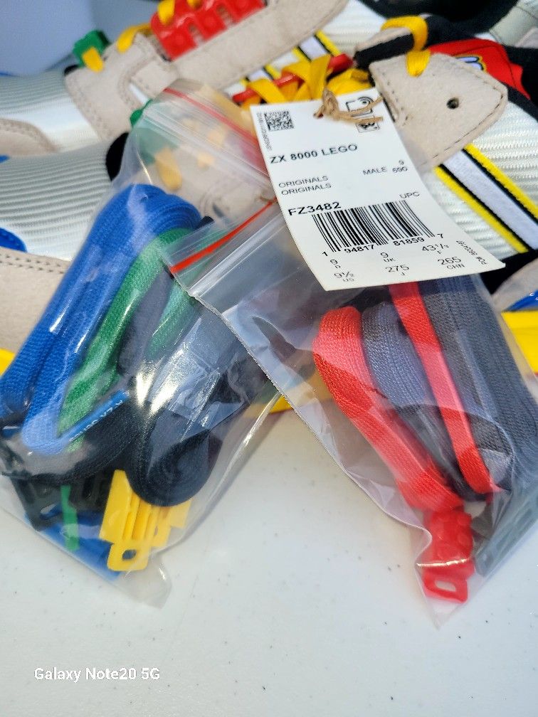 Lmtd Edition ADIDAS Men's ZX8000 LEGO Shoes/Sneakers