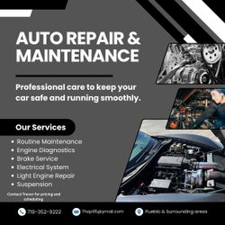 Auto repair service