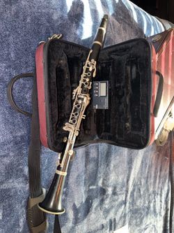 Clarinet with Case and Tuner