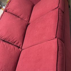 Red Sofa / Couch 