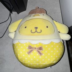 Hello Kitty Pompompurin Easter Chick Squishmallow