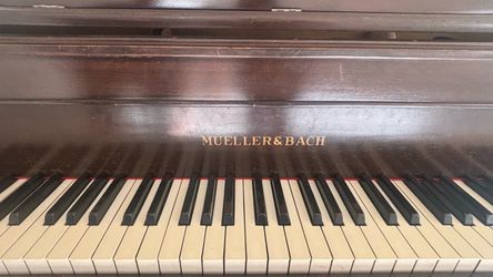 Mueller and Bach piano serial number 64009