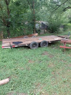 Double axel utility trailer 8x16ft