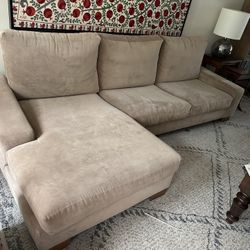 Sofa with Chaise – Excellent Condition! No Pets, No Smoke