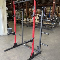 CAP Barbebll Power Rack Sports Edition + 1/2 Rack Conversion