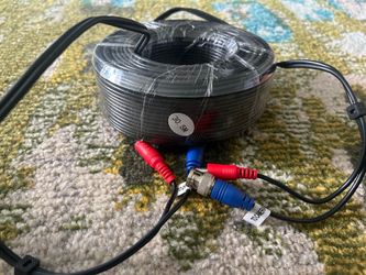 Este es un cable combinado para sistemas de vigilancia CCTV