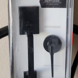 Kwikset Matte Black Front Door Handleset 