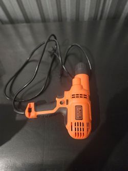 Black+Decker 5.5 Amp Corded Drill/Driver — DR260C, 3/8" Keyless Chuck