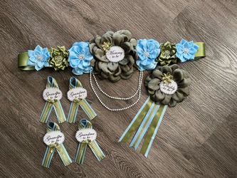 Maternity sash/Cinto de maternidad/ Hecho a mano/Handmade/Mommy to be belt/Baby Shower belt/ Baby Shower Idea