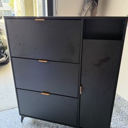 6 Rows Shoe cabinet Plus Shelves 