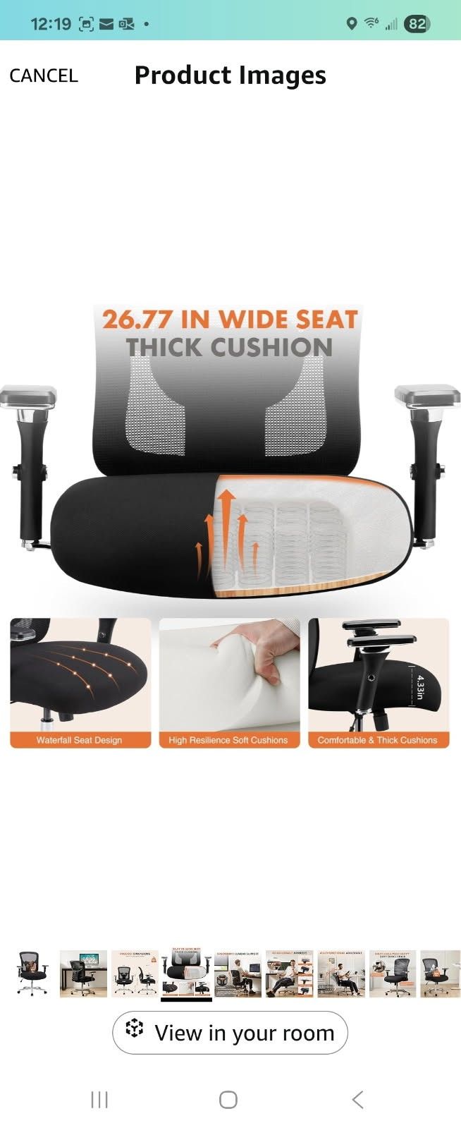 Adjustable Desk Chair