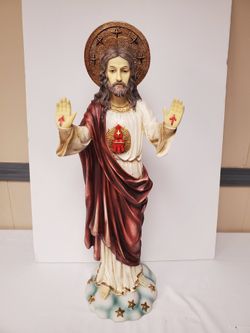 Vintage Jesus Statue