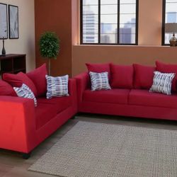 New Sofas + Loveseat Set 
