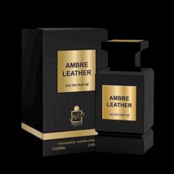 Ambre Leather by Milestone Perfumes Eau de Parfum for Men 3.4 oz