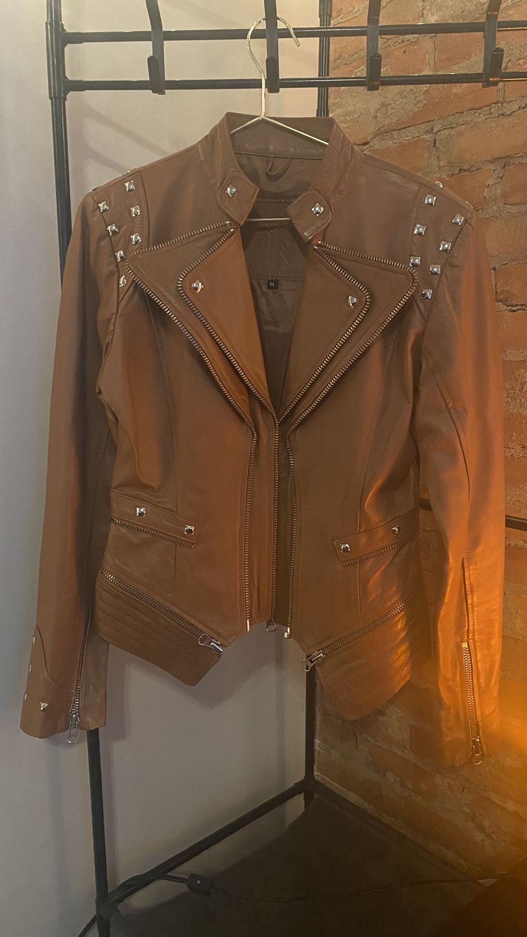 Tan Leather Jacket