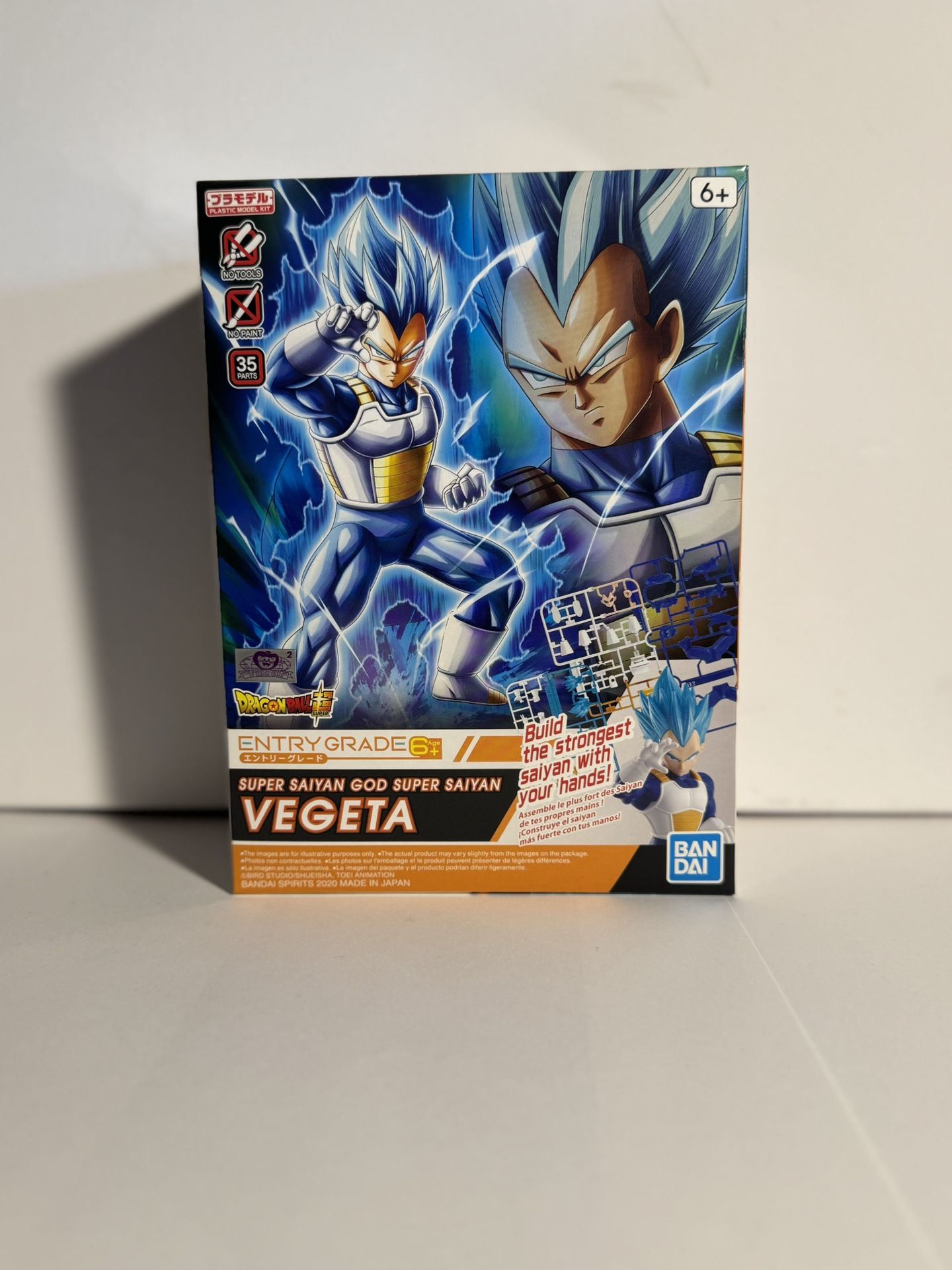 Super Saiyan Blue Vegeta Model Kit