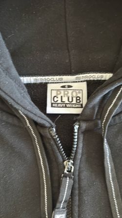 Pro club hoodie black size SMALL
