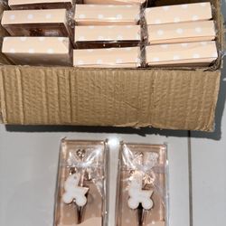 Baby Shower Decorations Party Favors Brand New In Box Rose Gold Boy Girl Gift Stroller Carriage Bebe Birth 