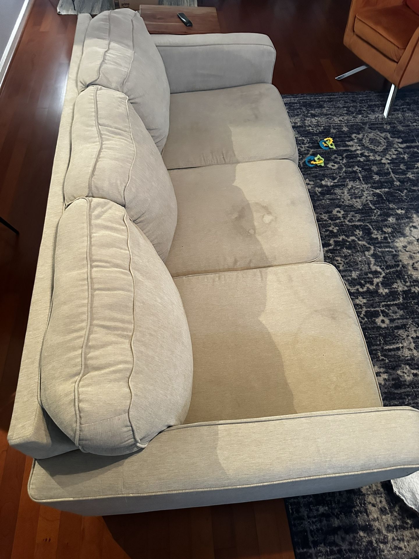 Moving Sale!Couch, Futon, Flat screen Tv