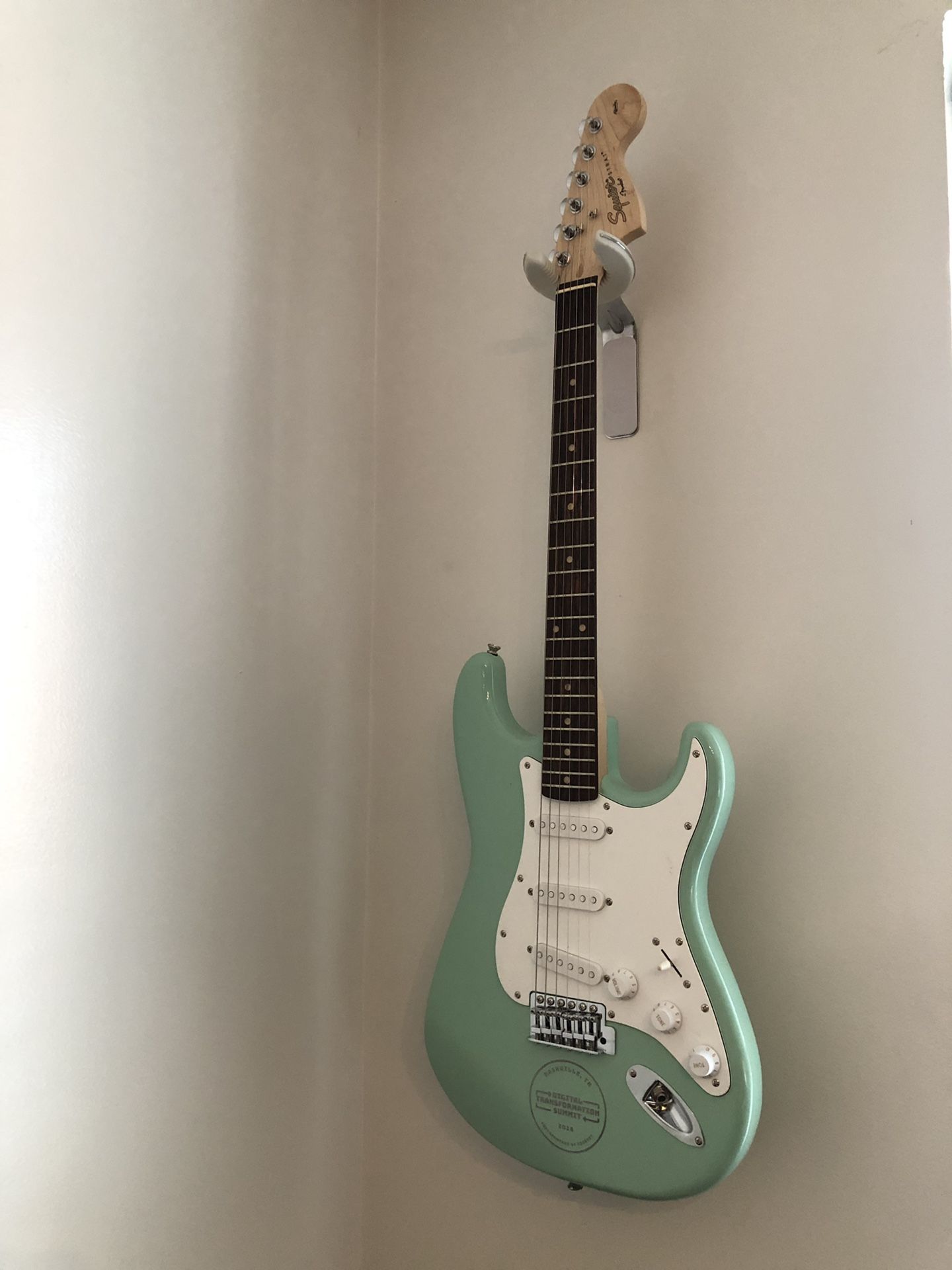 Squier Special Edition Bullet Stratocaster SSS Electric Guitar with Tremolo Sea Foam Green
