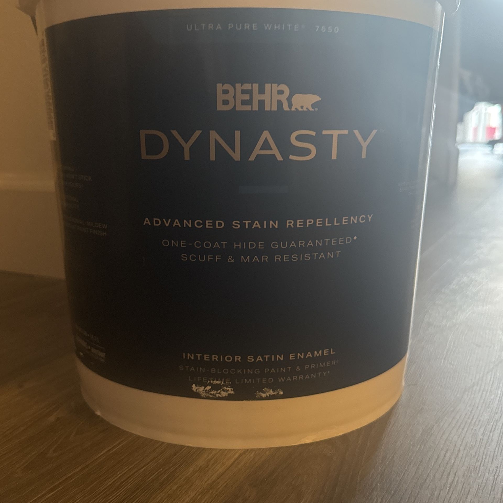Behr Dynasty 5gallon Bucket Ultra Pure White
