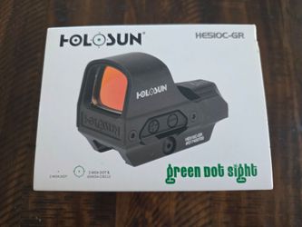 Holosun HE510C-GR green dot reflex sight