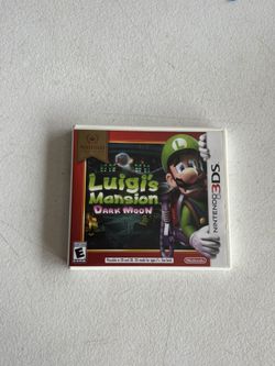 Nintendo 3DS Luigi’s Mansion Dark Moon game
