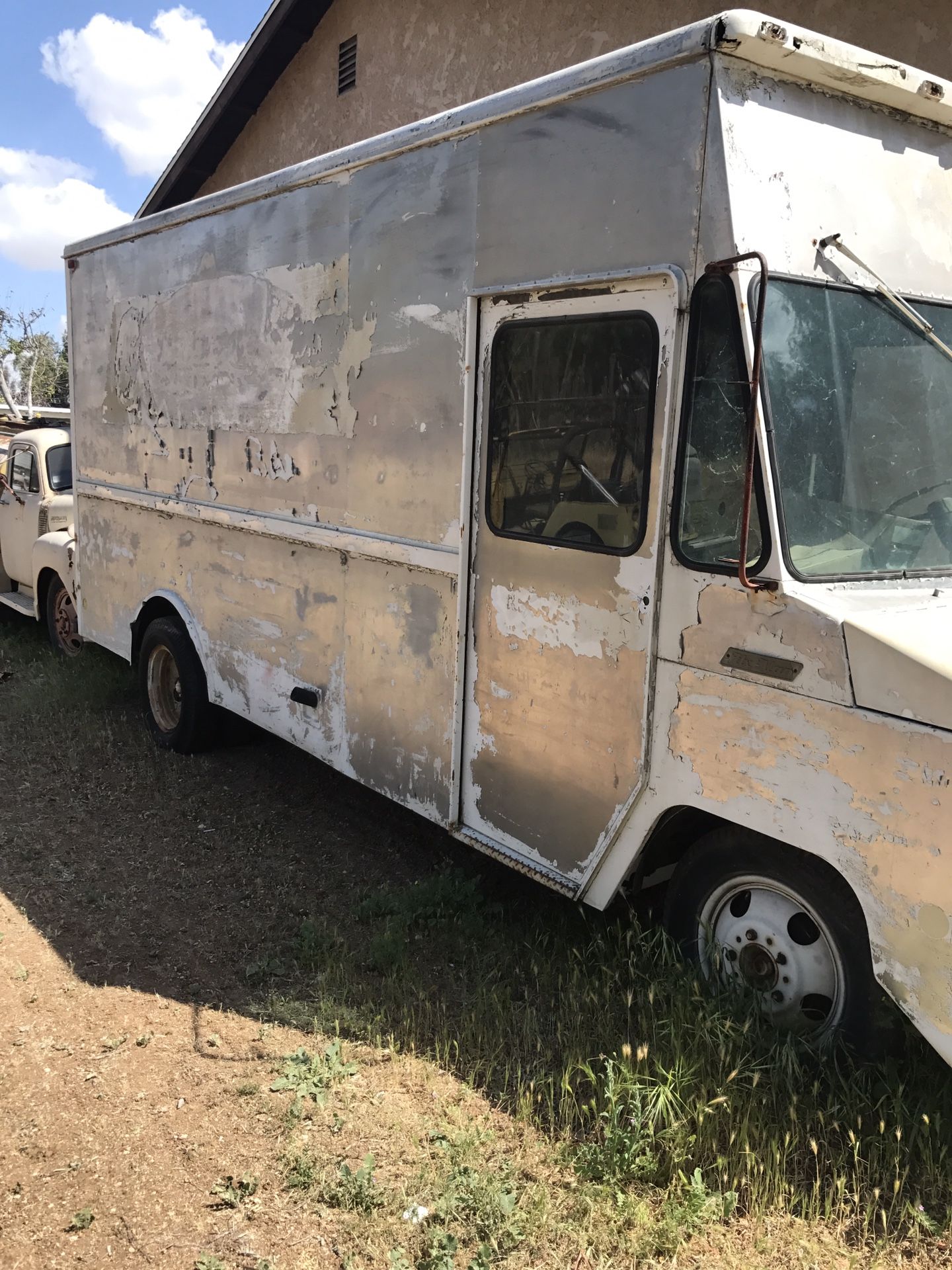 Gmc van all aluminum and complete custom rat rod hot rod Van box step van