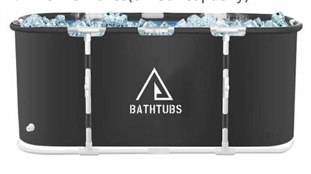 9506: New Portable Foldable Bathtub, Separate Family Bathroom SPA Tub, Soaking Standing Bath Tub for Shower Stall, Efficient Maintenance of Temperatur