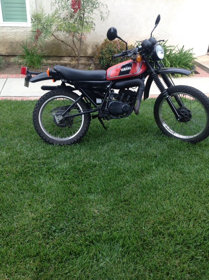 78 Yamaha DT175 Street legal