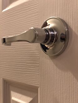 Schlage Chrome Door Handles- Complete Set