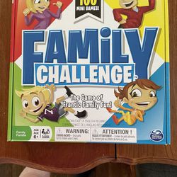 Family Challenge Board Game - Complete and in Excellent Condition - All Ages Fun