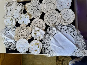 Set Of 15 Doilies