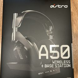 Astro Gaming A50 Wireless Headset & Base Station for PlayStation 4 PS5, PC, Mac