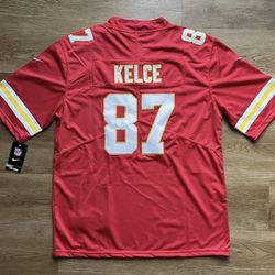 Kansas City Chiefs Red Jersey For Travis Kelce #87 New With Tags Available All Sizes 