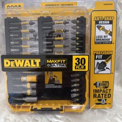 DEWALT MAXFIT ULTRA 1/4 in. Hex Steel Screwdriving Bit Set (30-Piece)