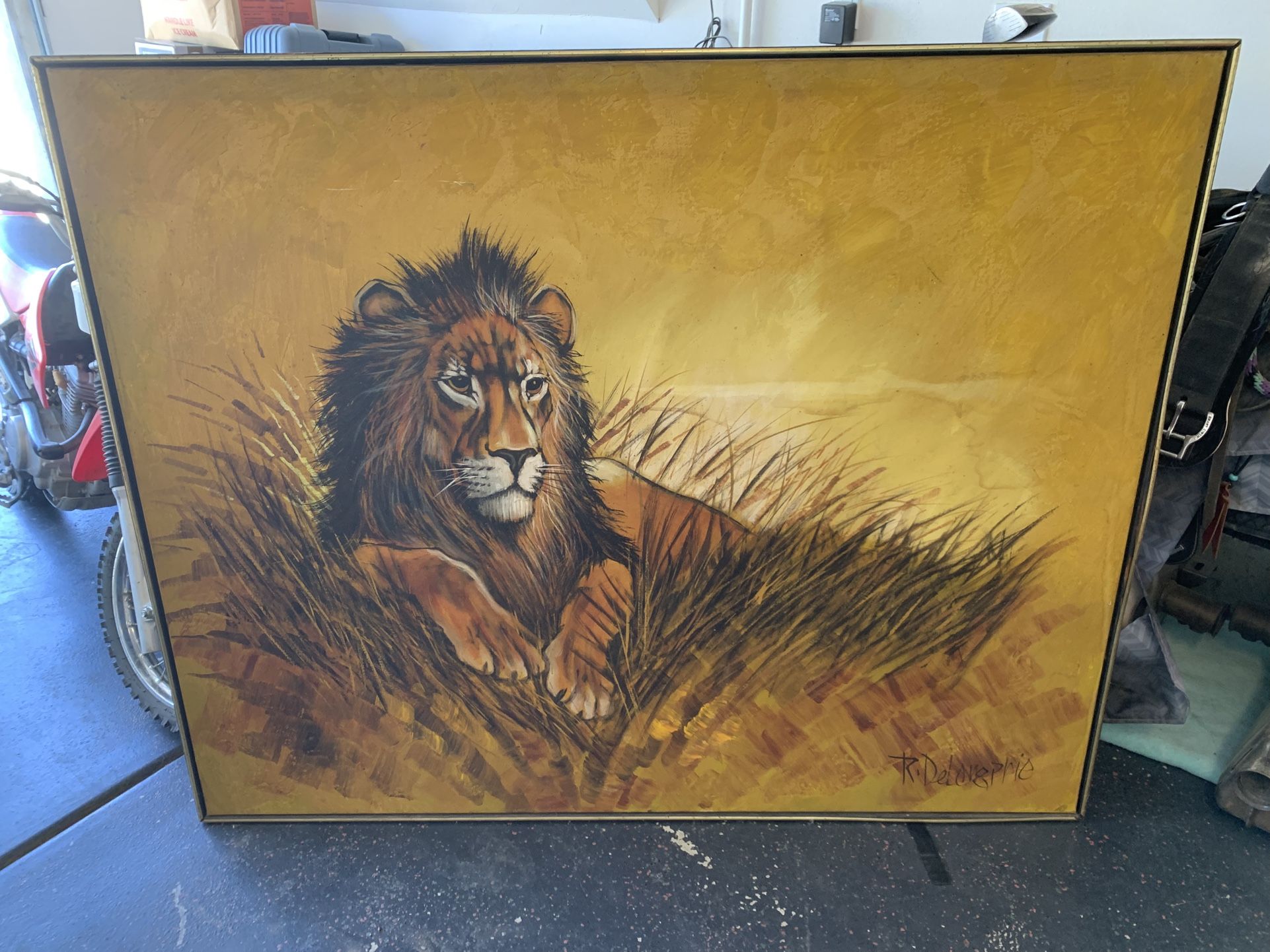 Large Mid Century Pic