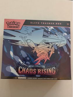 Chaos rising etb Pokemon