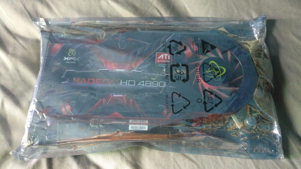 XFX Radeon HD 4890 Graphics Card.